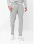 Bundfaltenhose BRAX "Style TINO", Herren, Gr. 33, L&auml;nge 32, hellgrau, Web, 39%