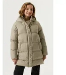 Steppjacke GARCIA, M&auml;dchen, Gr. 176, beige (soft sage), Web, Obermaterial: 100%