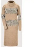 Midikleid MADELEINE "Kleid H-Linien-Kleid mit Hahnentritt", Damen, Gr. 38, N-Gr,