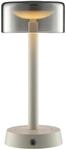 BRILLIANT LED Tischleuchte "Razor", beige, 1, &Oslash; 12cm H: 26cm, 1 Stk., Leuchten, LED