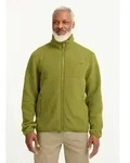 Fleecejacke JACK WOLFSKIN "LITE CURL FZ M", Herren, Gr. S (48), gr&uuml;n (khakigr&uuml;n),