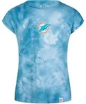 T-Shirt RECOVERED "NFL Dolphins", Damen, Gr. XS, blau, 100% Baumwolle, bedruckt,