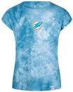 T-Shirt RECOVERED "NFL Dolphins", Damen, Gr. XS, blau, 100% Baumwolle, bedruckt,