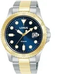 Quarzuhr LORUS "Sports Quarz", silberfarben, blau, Armbanduhren, Herren,...