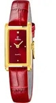 Quarzuhr FESTINA "Mademoiselle", rot (rot, rot, rot), Armbanduhren, Damen,