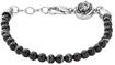 Armband DIESEL "Schmuck Edelstahl Armschmuck Beadarmband", schwarz...