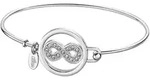 Armreif LOTUS "Essentials - Infinity Unendlichkeitsschleife", silber