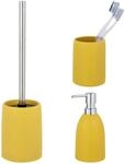 SCH&Ouml;NER WOHNEN-Kollektion Badaccessoire-Set ""Funo"" Zahnputzbecher, Seifenspender &