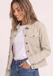 Cordjacke STREET ONE, Damen, Gr. 34, beige (clay sand), Cord, 98% Baumwolle, 2%