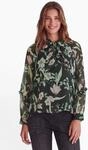 STREET ONE STUDIO Langarmbluse mit Chiffon-Layer