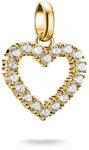 Charm Herz THOMAS SABO "Charm Herz - Connect", gold (gelbgoldfarben,...