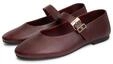 Tommy Hilfiger Riemchenballerina "TH BUCKLE LEATHER BALLERINA" Businessschuh,...