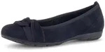 Ballerina GABOR "Eleganter Ballerina", Damen, Gr. 40,5, blau, Schuhe Ballerina