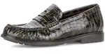 Loafer GABOR "Loafer", Damen, Gr. 37, grau, Schuhe Loafer