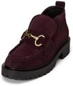 Loafer MARC O'POLO "mit robuster Profil-Laufsohle", Damen, Gr. 41, rot (schwarz