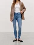 Vero Moda Skinny-fit-Jeans "VMPOLLY MR SKINNY JEANS RA3089 NOOS" Baumwollmischung,