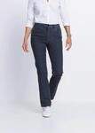 GOLDNER Stretch-Jeans "Kurzgr&ouml;&szlig;e Denimhose mit Stretchkomfort" Ohne