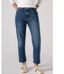 7/8-Jeans LEVI'S "BOY JEAN- H2'26", Damen, Gr. 27, L&auml;nge 27, blau (call of the