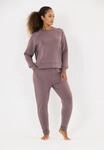 Sweatshirt ATHLECIA "Jacey", Damen, Gr. 34, rostbraun, 51% Polyester, 44% Modal, 5%