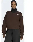 adidas Originals Sweatshirt "ESSENTIALS, GESTRICKT, V-AUSSCHNITT, LANG&Auml;RMELIG",