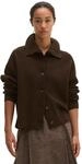 Cardigan MARC O'POLO "aus weichem Schurwolle-Mix", Damen, Gr. XXS, braun (burnt