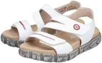 Rieker Sandale Sommerschuh, Klettsandale mit Ziernaht