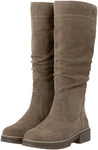 Stiefel REMONTE "Remonte Stiefel Veloursleder", Damen, Gr. 40, braun,...