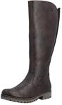 Rieker Winterstiefel, Langschaftstiefel, Winterstiefel im klassischen Look,