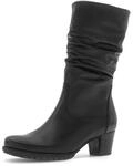 Stiefel GABOR "Gabor Stiefel Leder", Damen, Gr. 37,5, schwarz, Leder, Schuhe...