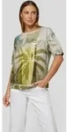 Print-Shirt RABE "T-Shirt", Damen, Gr. 44, gr&uuml;n, Obermaterial: 95% Baumwolle, 5%