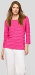Rabe 3/4-Arm-Shirt mit Struktur Muster