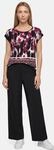 Kurzarmshirt BETTY BARCLAY "Damen mit Aufdruck", Damen, Gr. 36, rosa (schwarz,