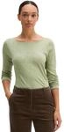 Langarmshirt MARC O'POLO "aus Organic Cotton-Qualit&auml;t", Damen, Gr. XXS, gr&uuml;n