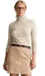 Langarmshirt MARC O'POLO DENIM "aus Organic Cotton Jersey", Damen, Gr. XXS, beige