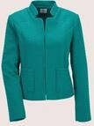 MADELEINE Jackenblazer "Kurzblazer Stilvoller Businessblazer mit Stehkragen"