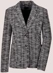 Jackenblazer MADELEINE "Tweedblazer Jerseyblazer mit Reverskragen", Damen, Gr. 34,