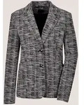 Jackenblazer MADELEINE "Tweedblazer Jerseyblazer mit Reverskragen", Damen, Gr....