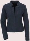 MADELEINE Jackenblazer "Jerseyblazer Moderner Businessblazer mit Leo-Muster"...