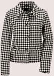 Jackenblazer MADELEINE "Blazer Leicht gef&uuml;tterter Hahnentritt-Blazer in verk&uuml;rzter