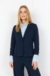 soyaconcept Kurzblazer "SC-SIHAM 97" aus Polyester und Elasthan, normale...