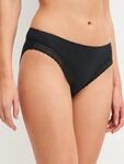 Slip CALIDA "Etude Ajours", Damen, Gr. L (48/50), schwarz, Obermaterial: 89% Modal,