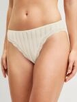 Slip CALIDA "Etude Toujours", Damen, Gr. L (48/50), beige (charm cream), Spitze,