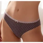 Slip S.OLIVER "Emma", Damen, Gr. 40/42, braun (zartbitter, taupe), Microtouch,