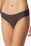 Slip SCHIESSER "Invisible Cotton", Damen, Gr. 36, braun (330, deep braun), Single