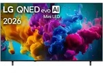 LG QNED-Fernseher "85QNED8MB6A", Energieeffizienz: E (A-G), schwarz, 85 &prime;&prime;,