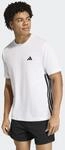 T-Shirt ADIDAS PERFORMANCE "WORKOUT ESSENTIALS FEELREADY 3-STREIFEN", Herren, Gr.