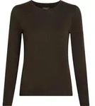 Funktionsshirt ENERGETICS "Da.-Langarmshirt Oleta LS W", Damen, Gr. XS, schwarz