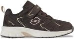 Sneaker LOTTO, M&auml;dchen, Gr. 25, dunkelbraun, braun, Kunstfaser, Synthetik,