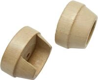 GARDINIA Gardinenstangenhalter "Wandlager f&uuml;r &Oslash; 28 mm Holz" Serie