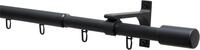 GARDINIA Gardinenstange "Gardinenstangen Set Thasos" &Oslash; 19 mm 1 l&auml;ufig-l&auml;ufig...